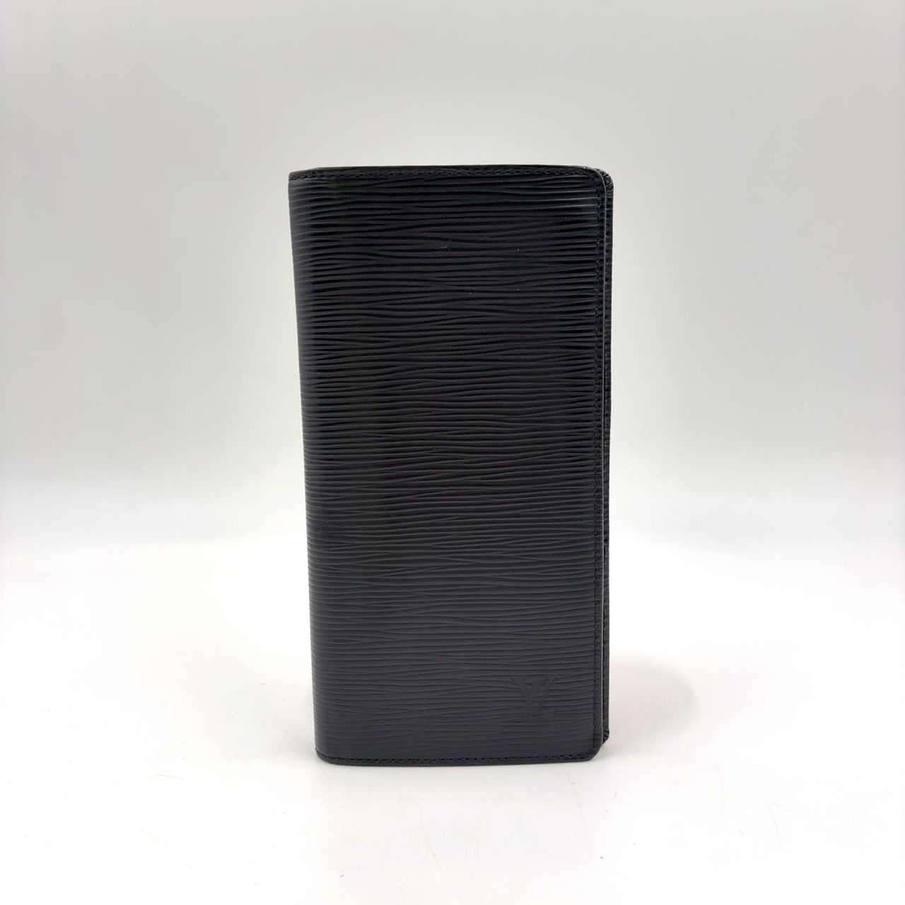 LOUIS VUITTON ポルトカルトクレディ 円 エピ エピ ノワール レザー