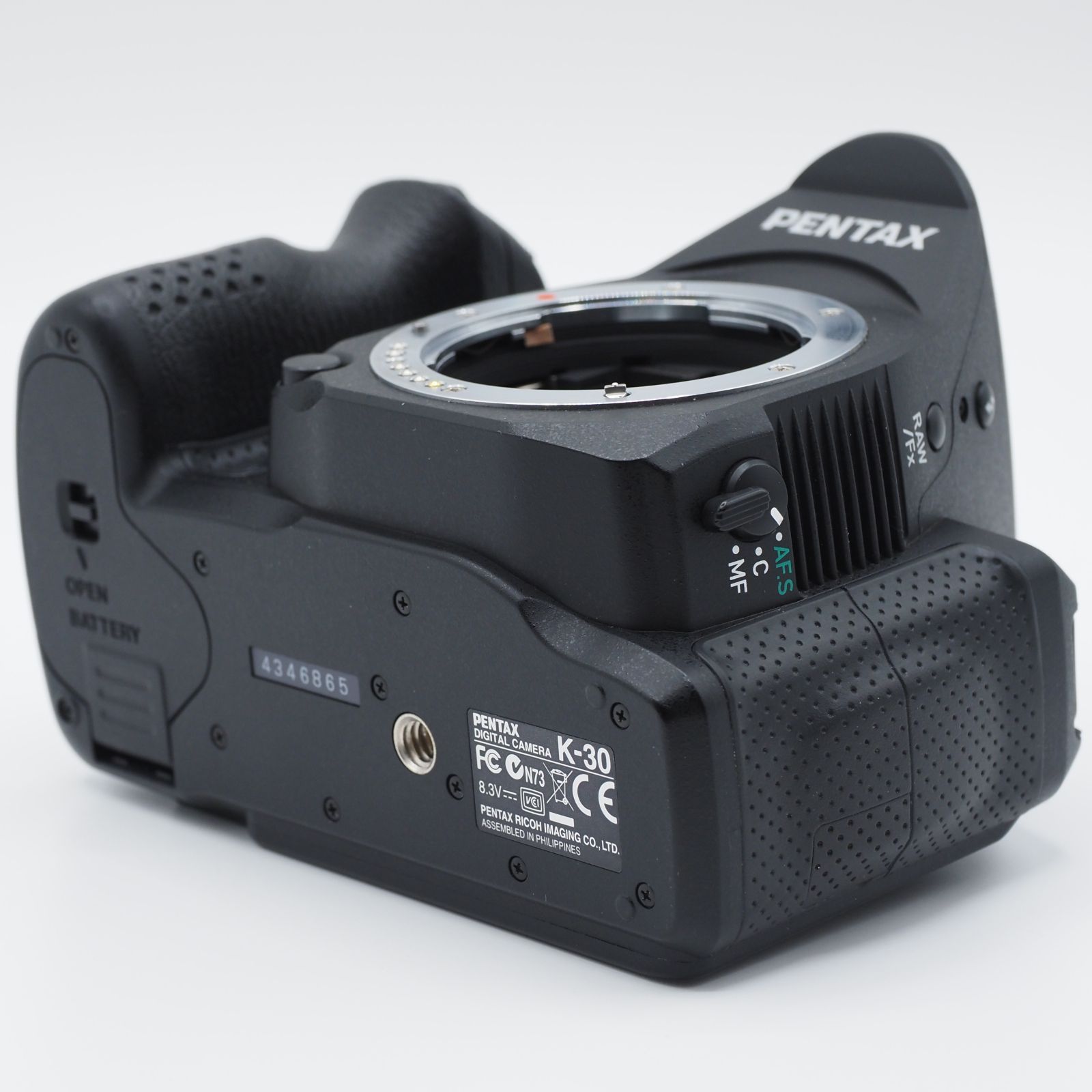 ショット数6,184回 PENTAX ペンタックス デジタル一眼レフ K-30 ボディ 