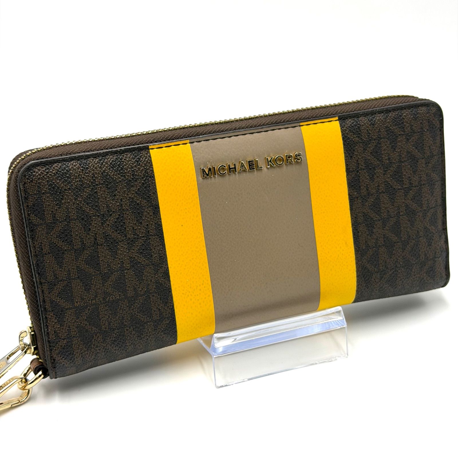 マイケルコース MICHAEL KORS 長財布 ラウンドファスナー お札入れ