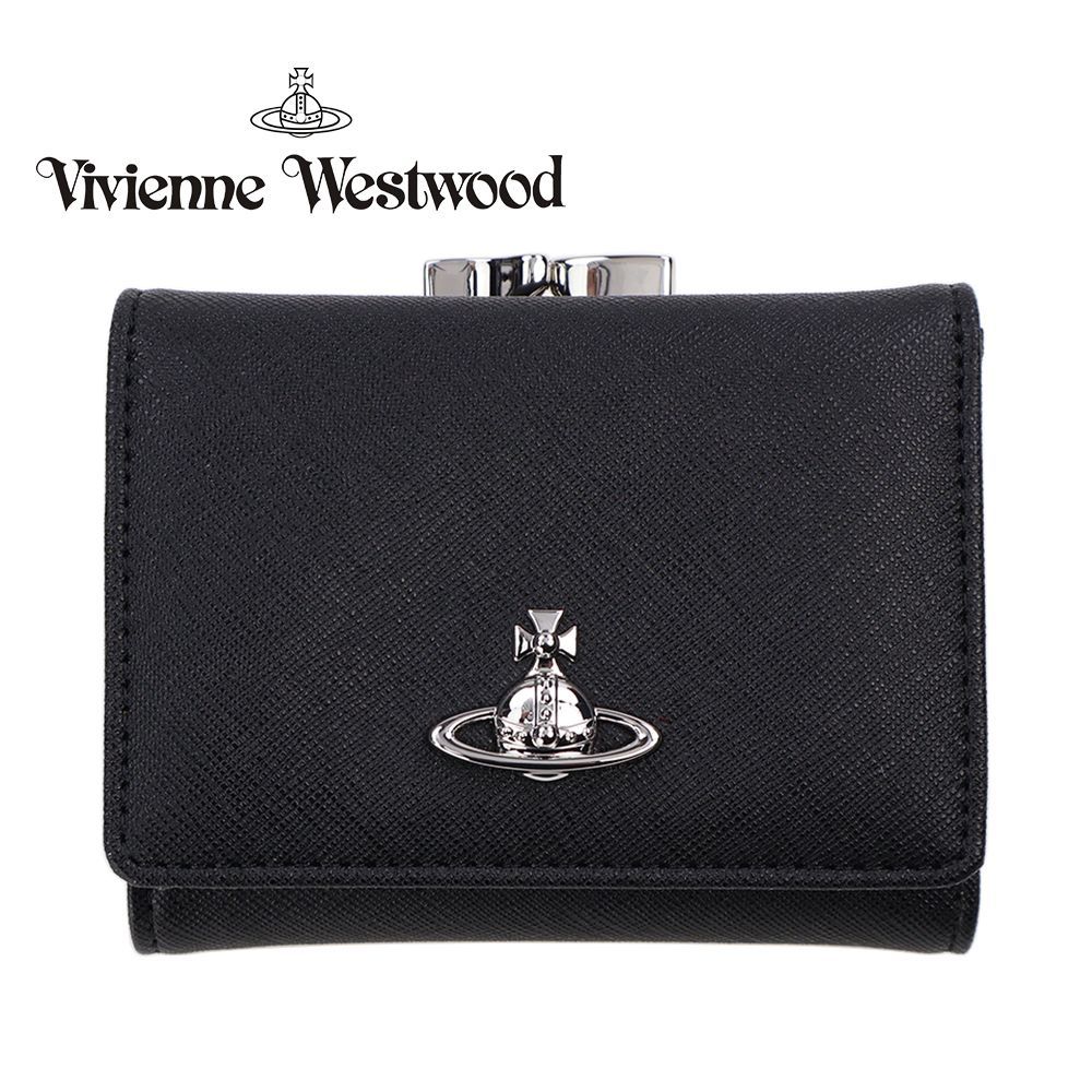 ヴィヴィアンウエストウッド Vivienne Westwood 財布 がま口 三つ折り