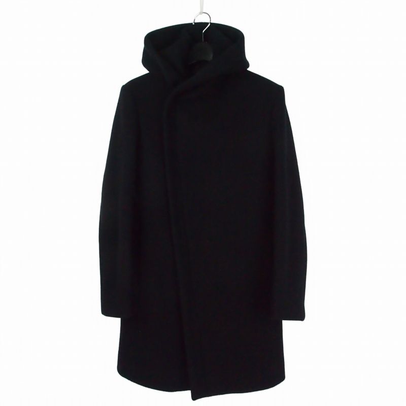 ジュンハシモト junhashimoto 16AW WRAP HOODED COAT ラップフーデッド