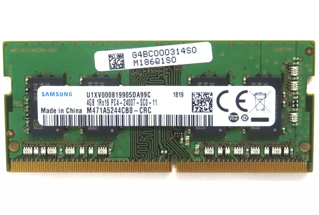 SAMSUNG ♪△【Samsung】ノートPC用 メモリ 4GB DDR4 部品取り 10点
