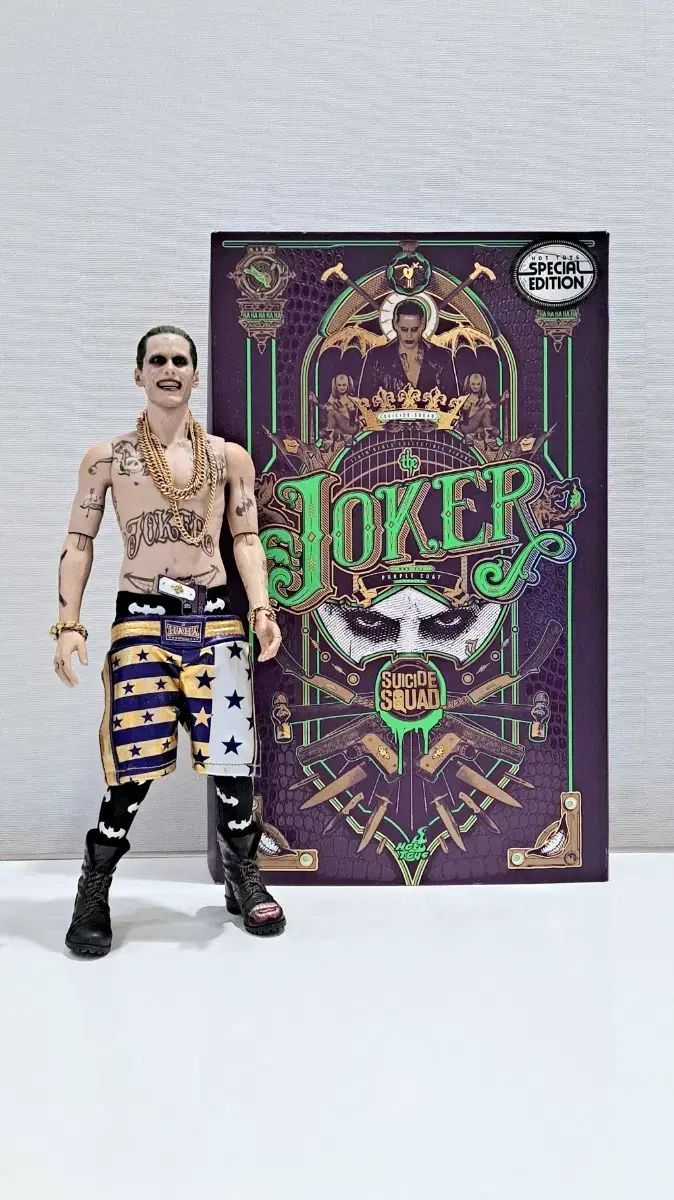 ホットトイズ MMS382 ジョーカー パープル コート スペシャル EDITION THE JOKER: SUICIDE SQUAD (Purple Coat) Hot Toys 1:6 Scale