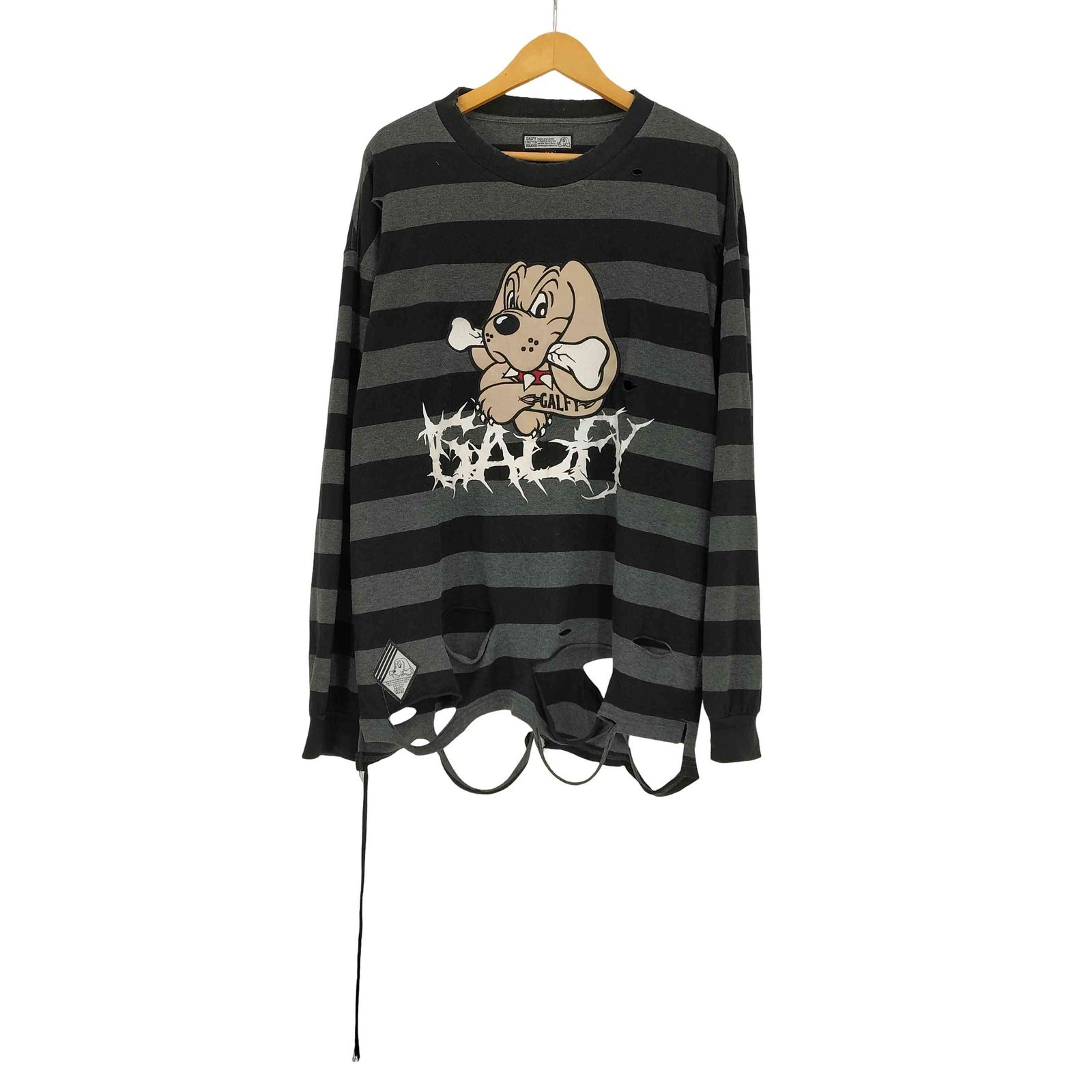 ガルフィー GALFY ビリビリボーダー ロングスリーブTシャツ メンズ