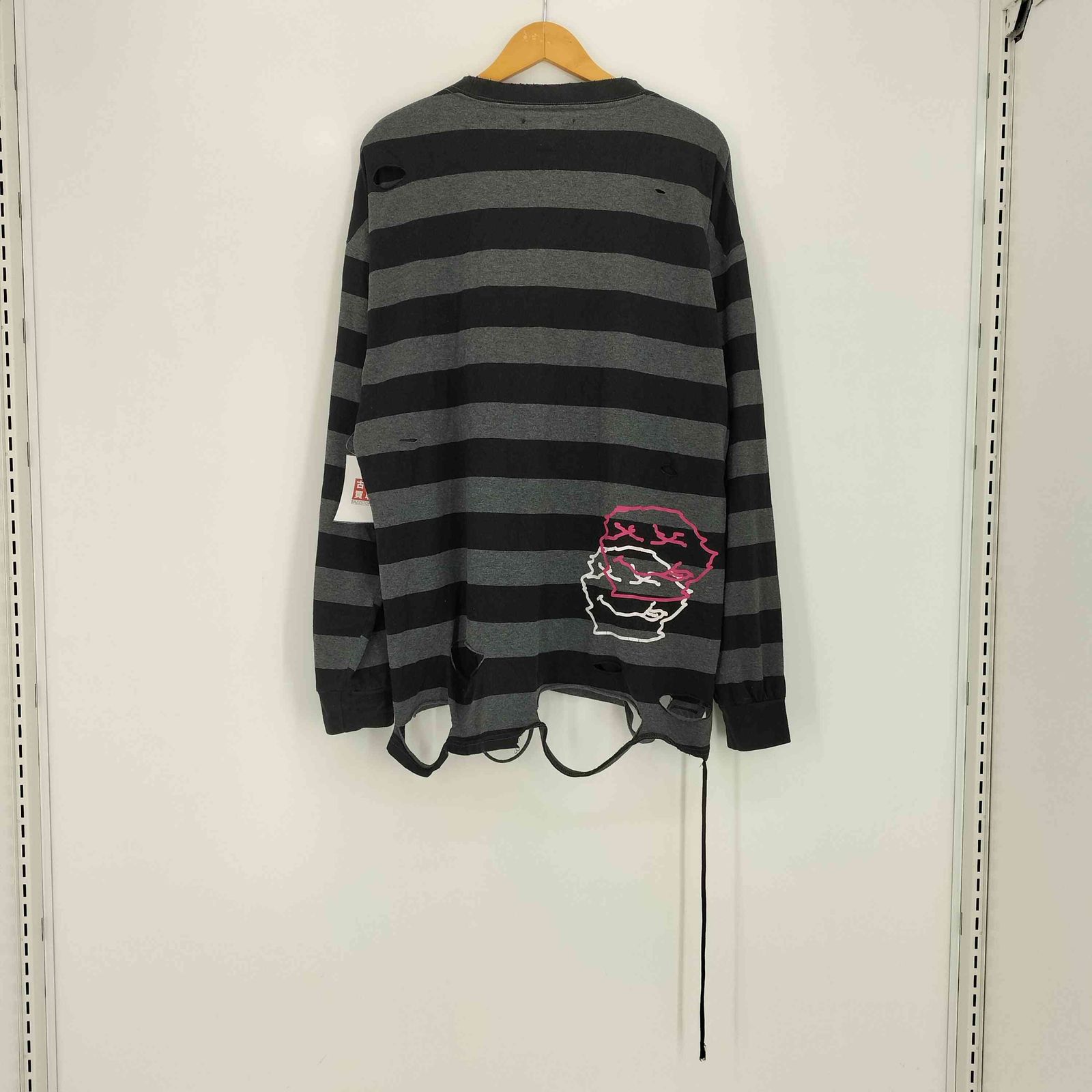 ガルフィー GALFY ビリビリボーダー ロングスリーブTシャツ メンズ