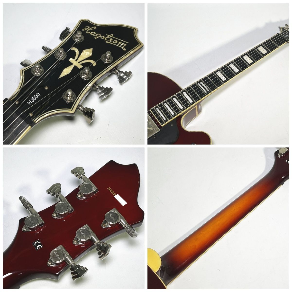 Hagstrom ハグストロム HJ600 HJ-600 フルアコ エレキギター - メルカリ
