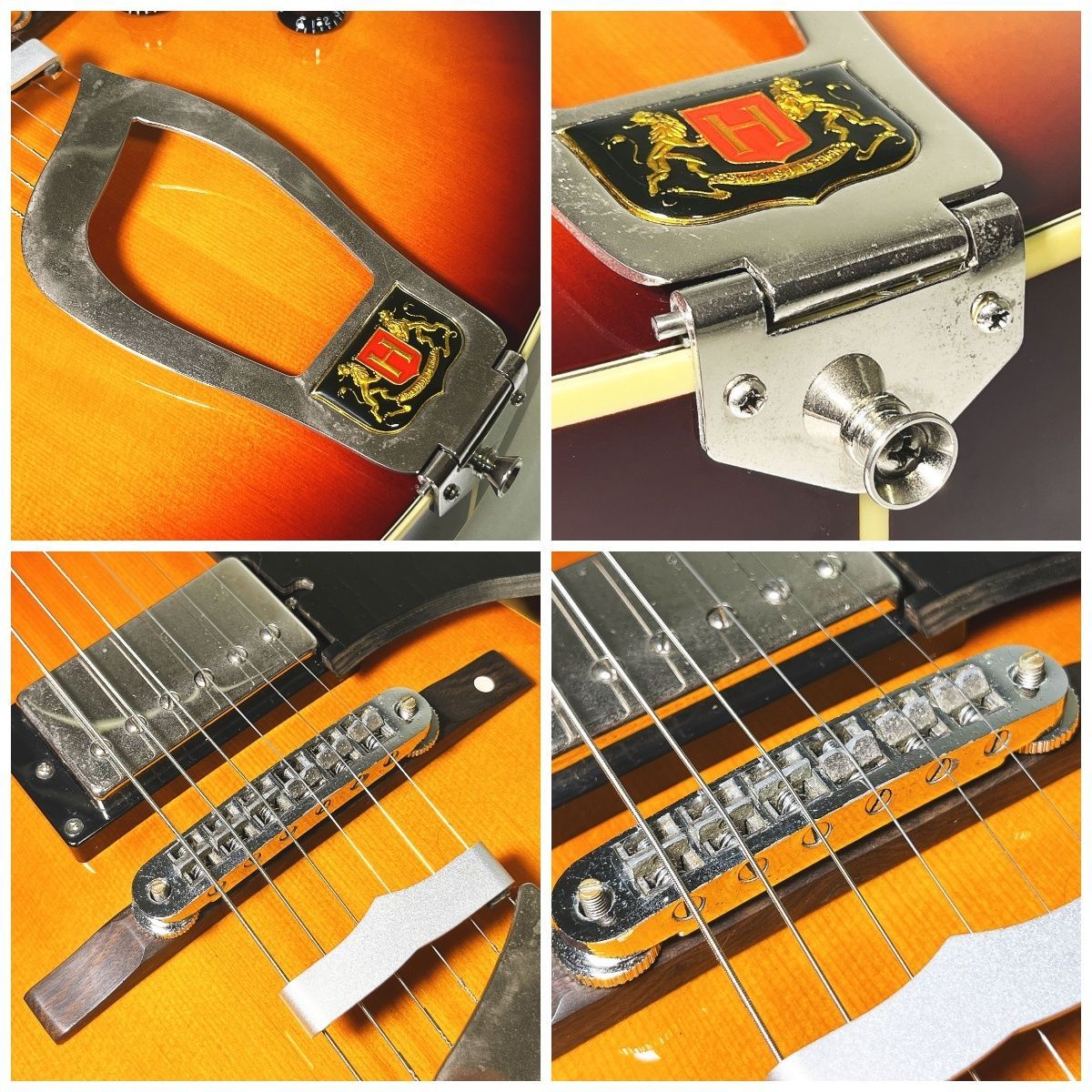 Hagstrom ハグストロム HJ600 HJ-600 フルアコ エレキギター - メルカリ