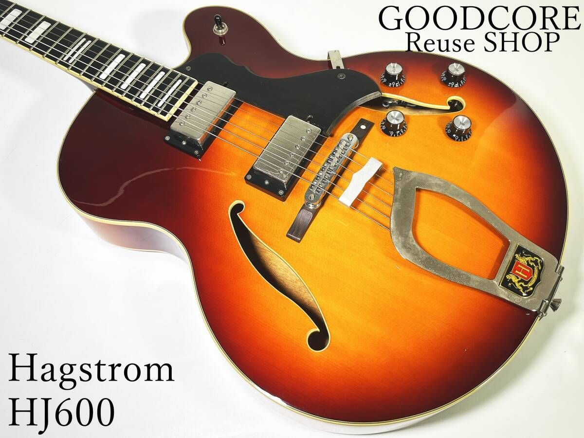 Hagstrom ハグストロム HJ600 HJ-600 フルアコ エレキギター - メルカリ