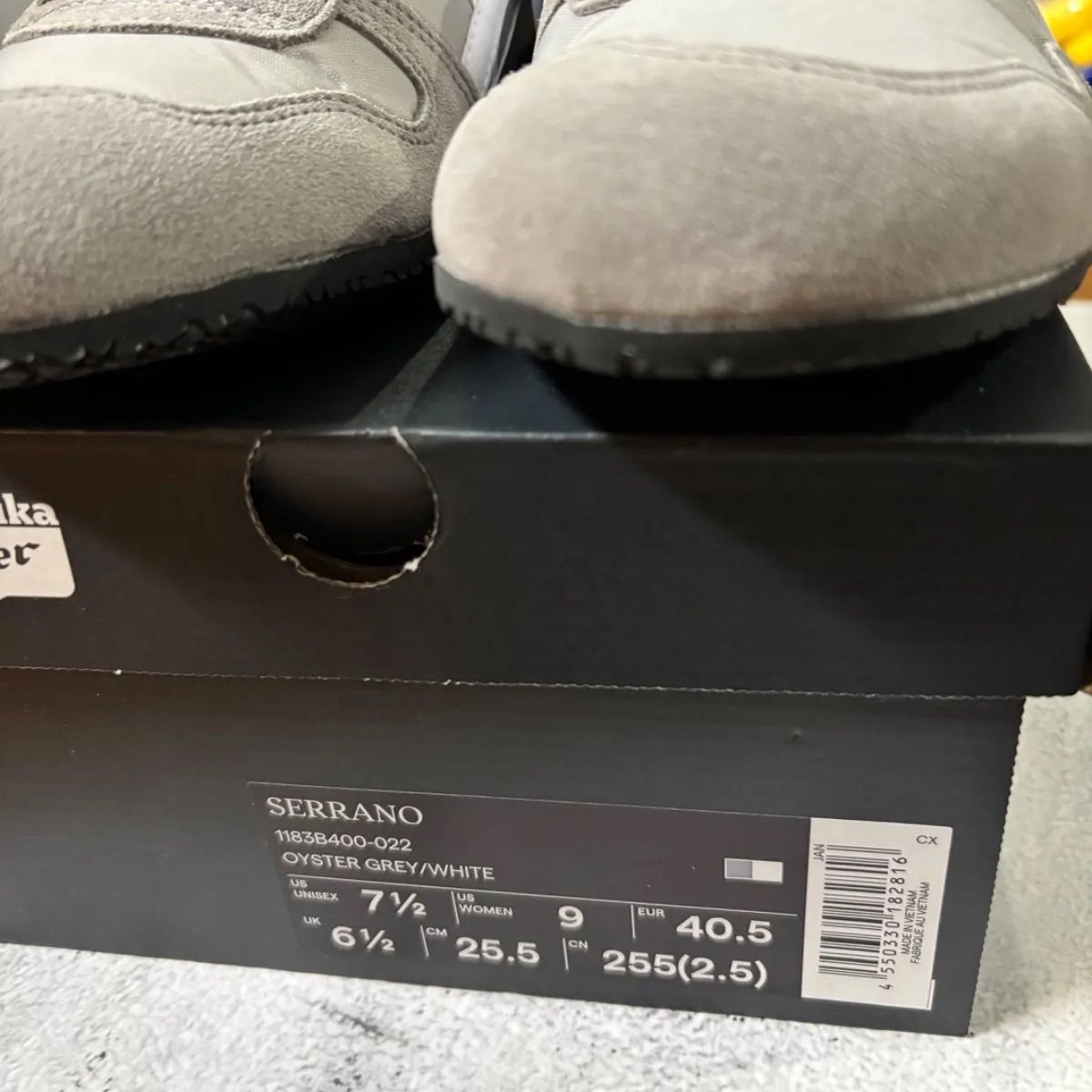 Onitsuka Tiger] スニーカー SERRANO 25.5cm 男女共用 品番 1183B400 