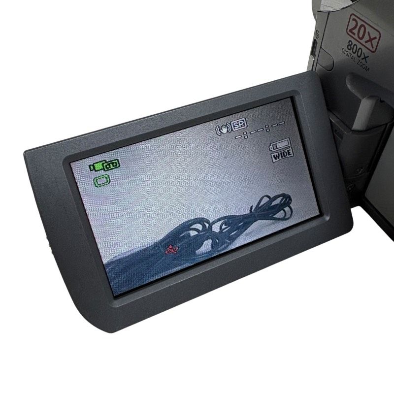 録画再生OK】Canon FV M300 miniDV ビデオカメラ 20倍ズーム ダビング