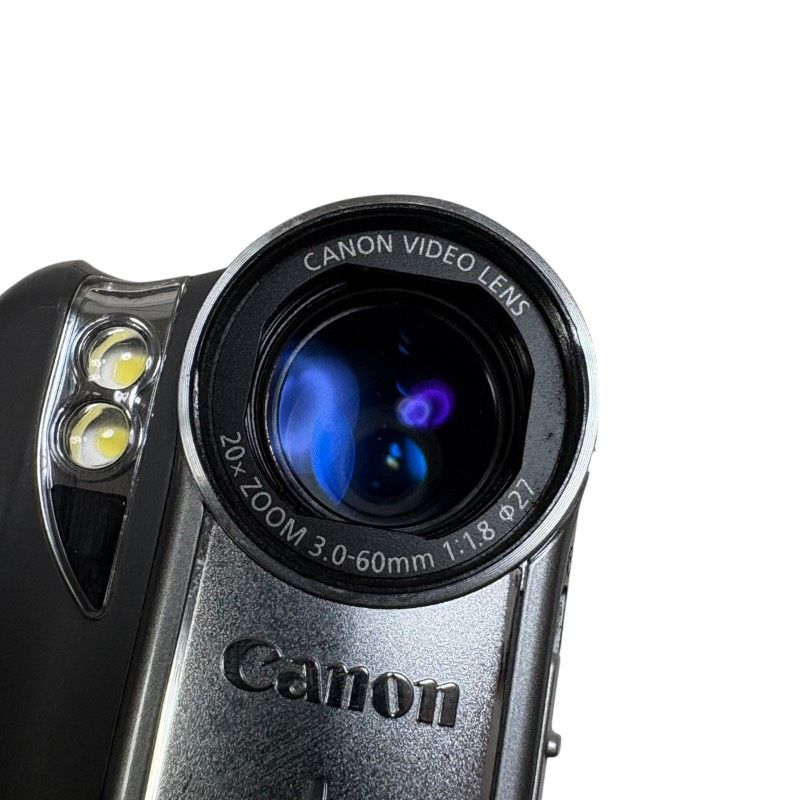 録画再生OK】Canon FV M300 miniDV ビデオカメラ 20倍ズーム ダビング