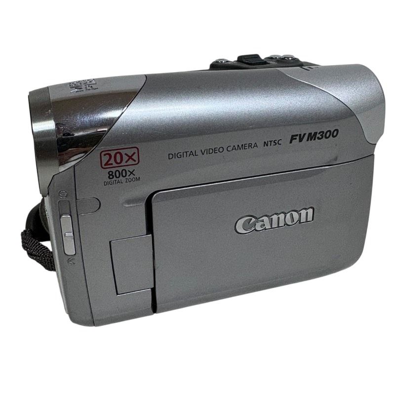 録画再生OK】Canon FV M300 miniDV ビデオカメラ 20倍ズーム ダビング