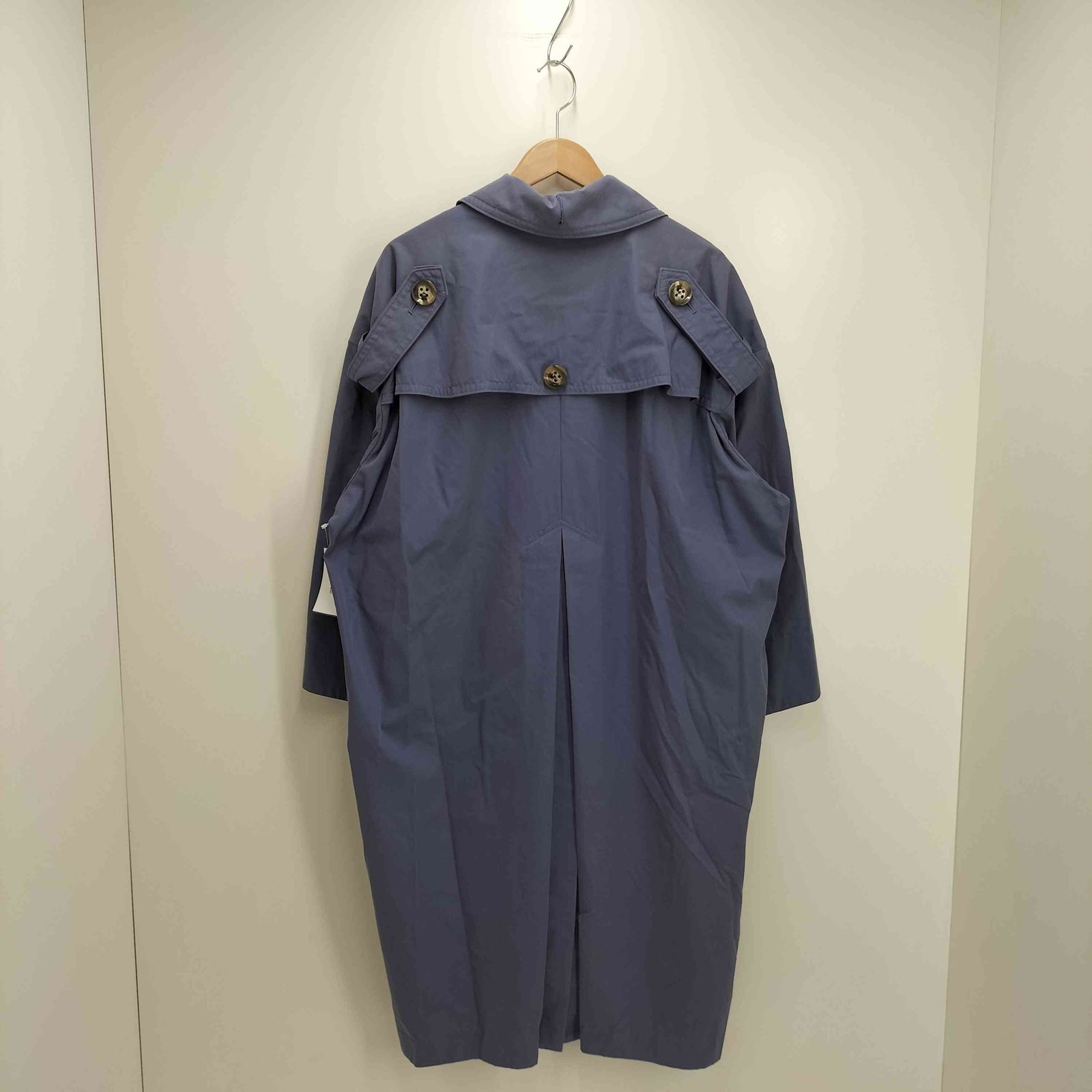 エンフォルド ENFOLD ドライストレッチ2wayカラー トレンチコート