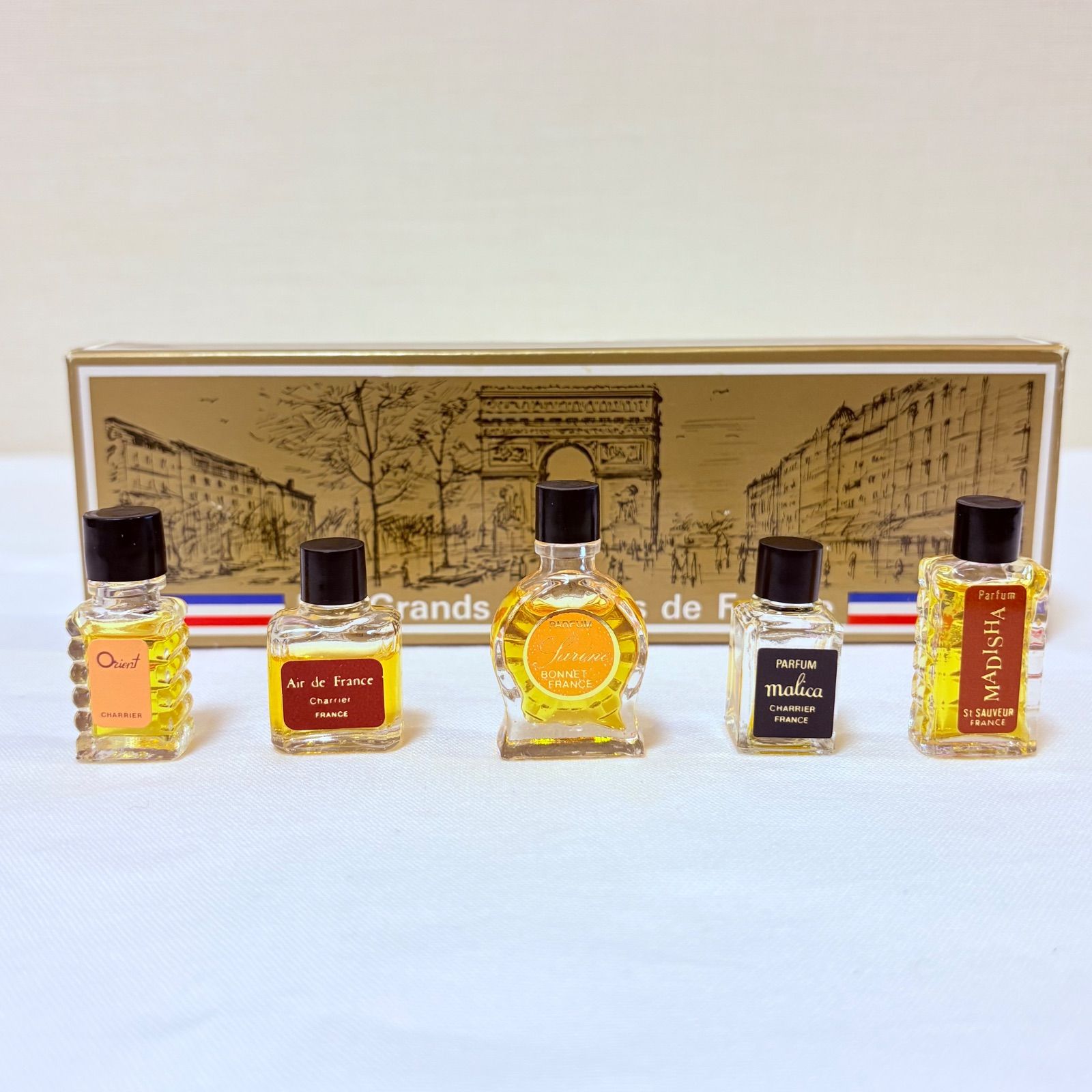 Les Grands Parfums de France ミニ香水 5点セット - メルカリ