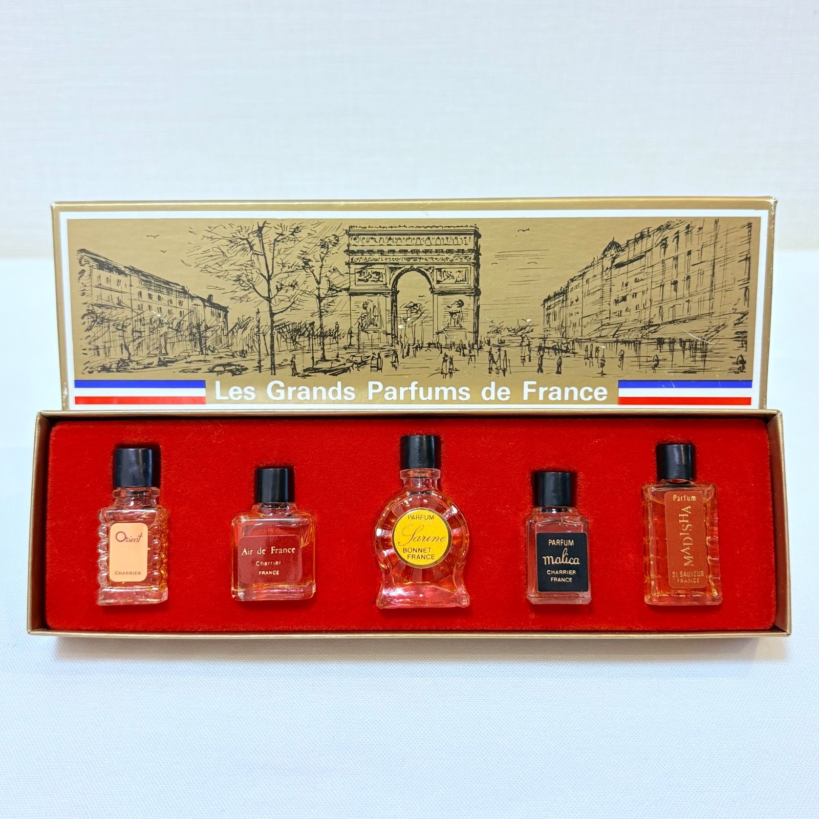 Les Grands Parfums de France ミニ香水 5点セット - メルカリ