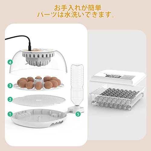 LifeBasis 自動孵卵器 インキュベーター 鳥類専用ふ卵器 自動転卵式