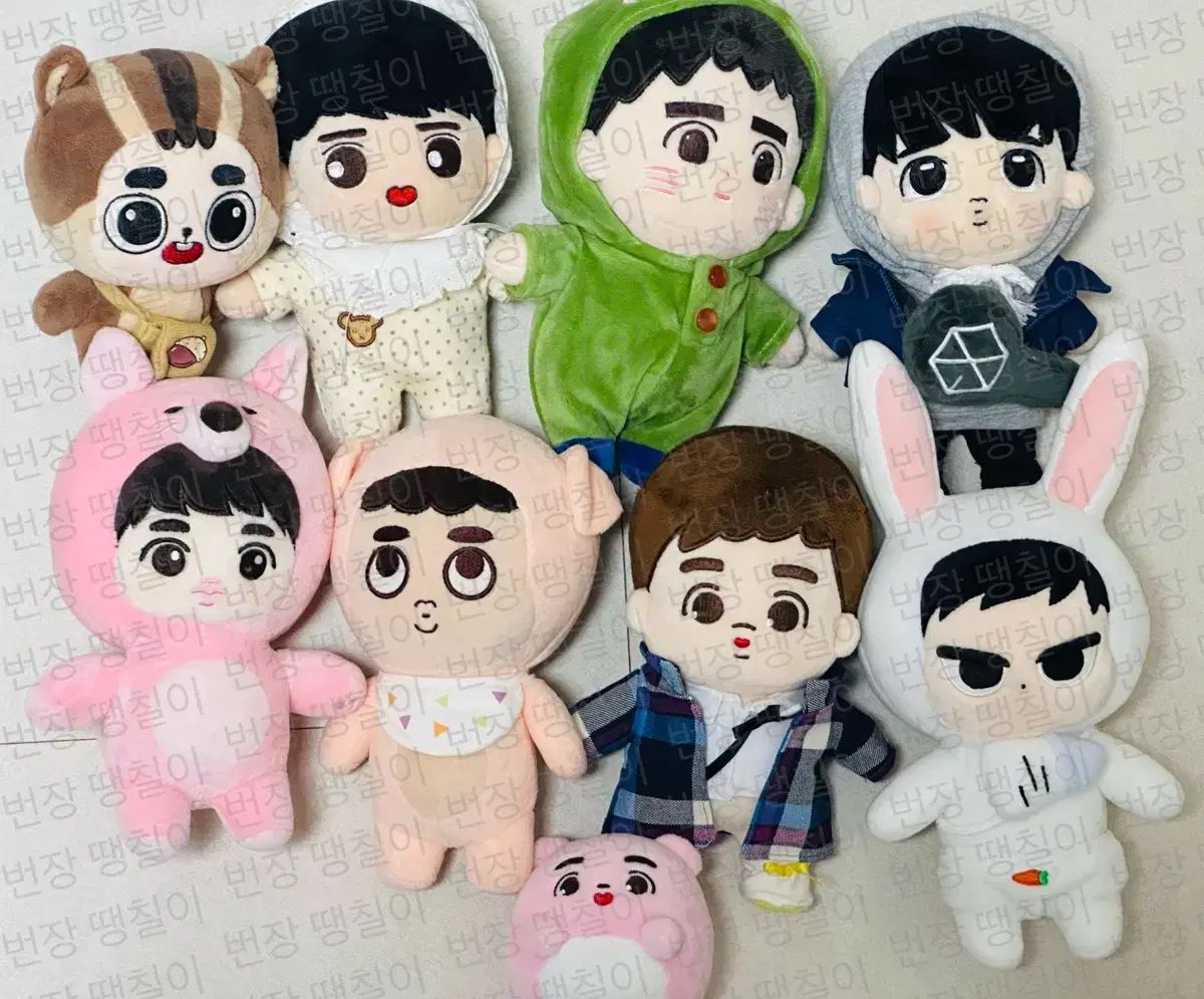 EXO ディオ(D.O.・ドギョンス・ギョンス) ぬいぐるみ まとめ売り 