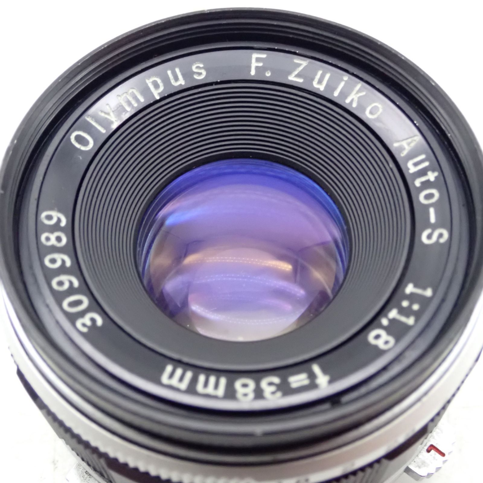 美品 OLYMPUS Pen FV 一眼レフフィルムカメラ ハーフフレイム 113667 F