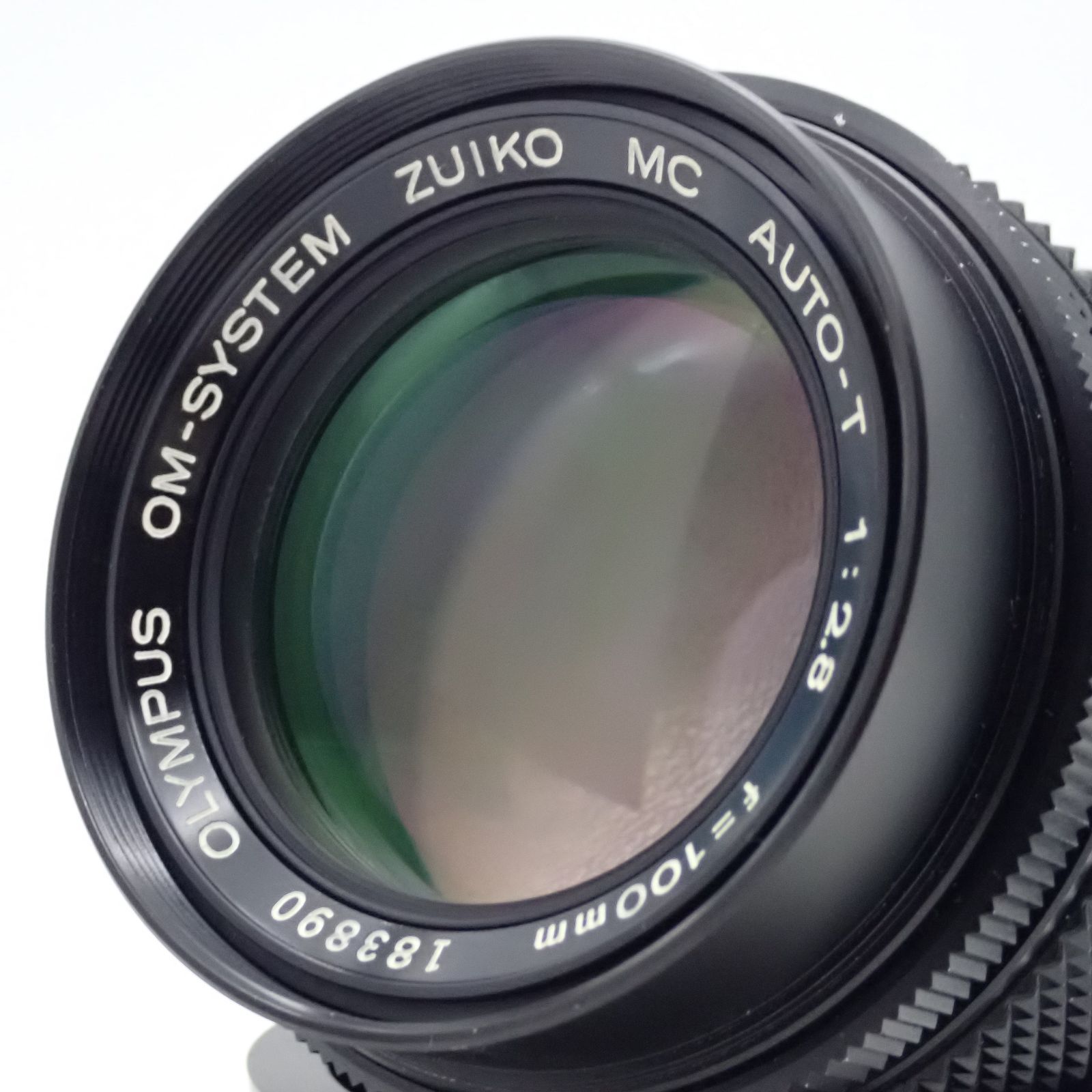 美品 OLYMPUS 後期型 OM-SYSTEM ZUIKO MC AUTO-T 100mm f2.8 望遠