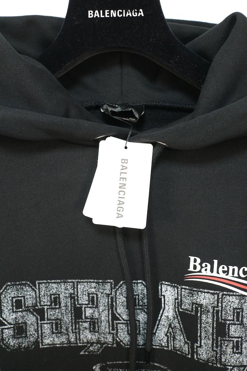 BALENCIAGA バレンシアガ Overlayer Political Campaign Hoodie 