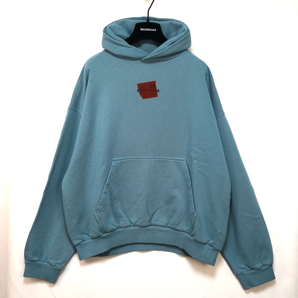 BALENCIAGA バレンシアガ TAPED BAL DRY HOODIE テープド バル バック 