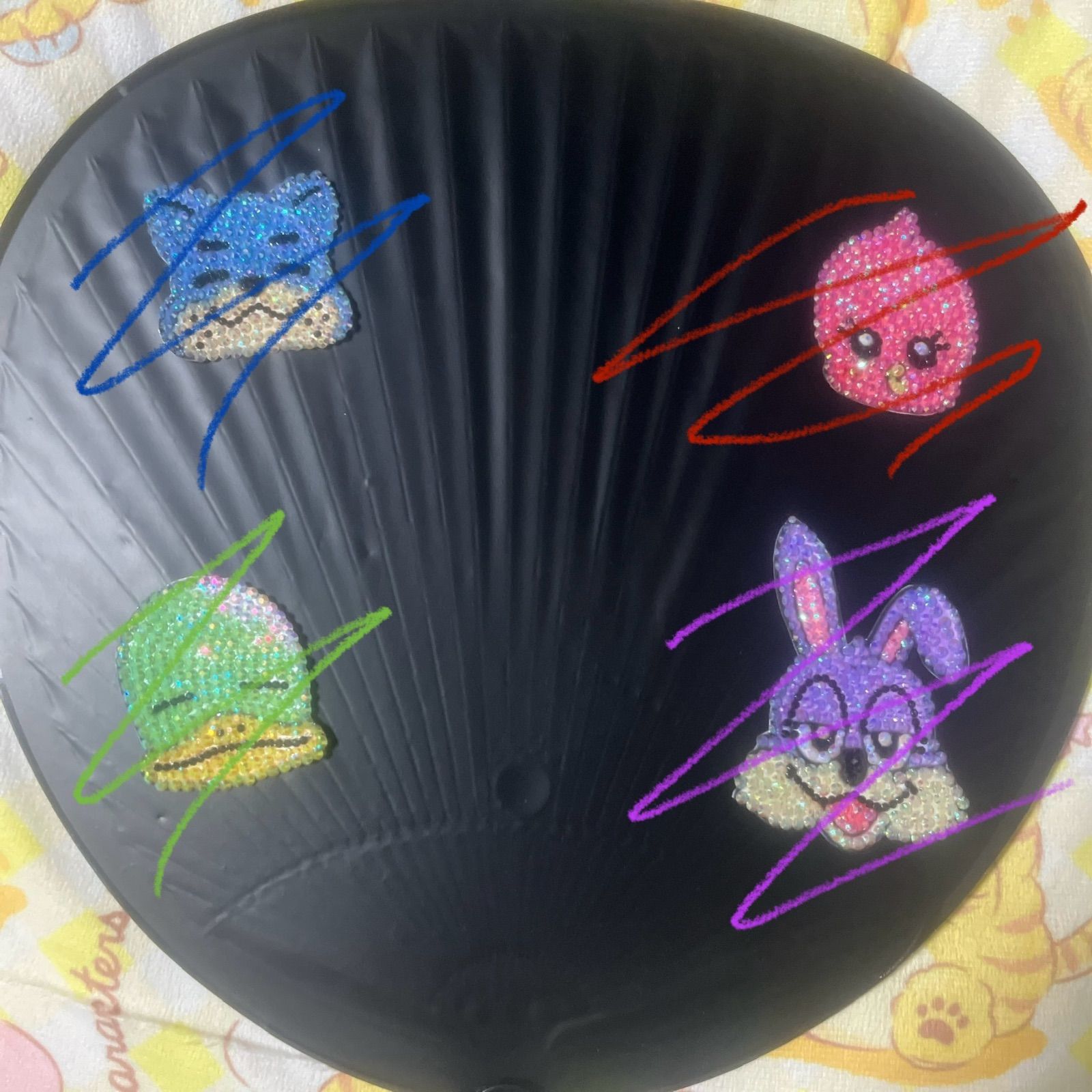 デコうちわ うちわデコ デコパーツ Aぇ！group - メルカリ