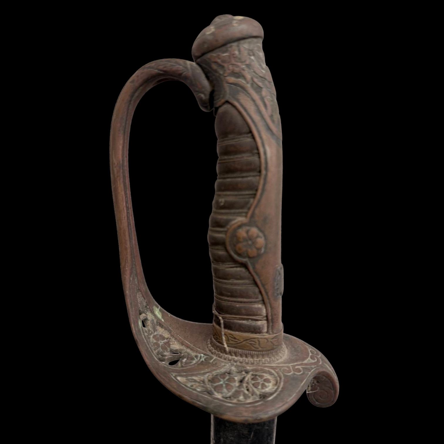 旧日本軍 指揮刀 サーベル 当時物 戦争資料 日本軍 古美術 骨董 レトロ