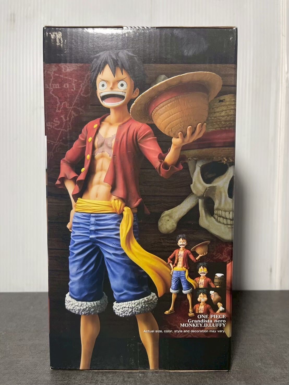埼玉発】ONE PIECE 海外限定フィギュア grandista nero ルフィ 未開封