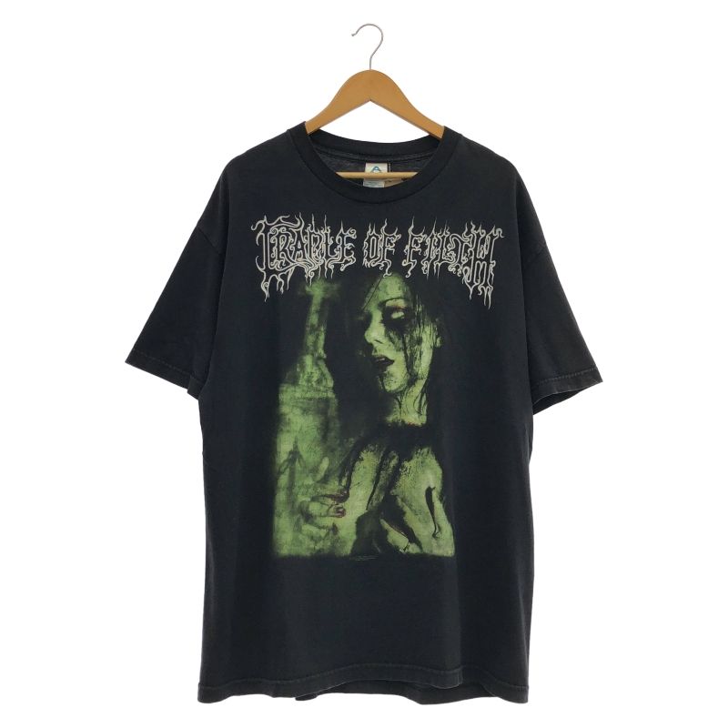 中古】00s Cradle of Filth 「Murder in the Thirst」Tシャツ サイズXL 