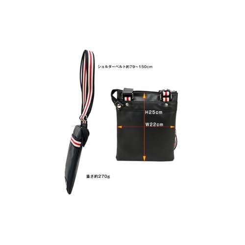 メンズ 新品 [カステルバジャック] パンセ 縦型 ミニショルダーバッグ 