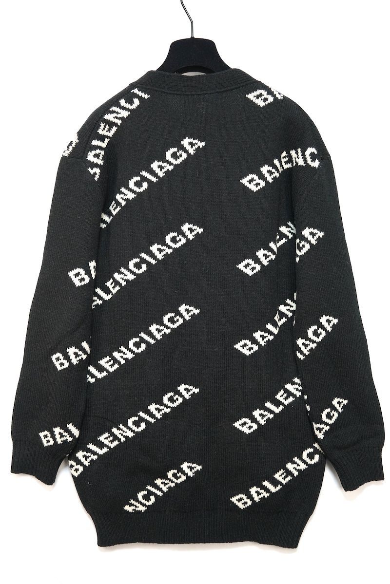 BALENCIAGA バレンシアガ All Over Logo CARDIGAN オールオーバー ロゴ