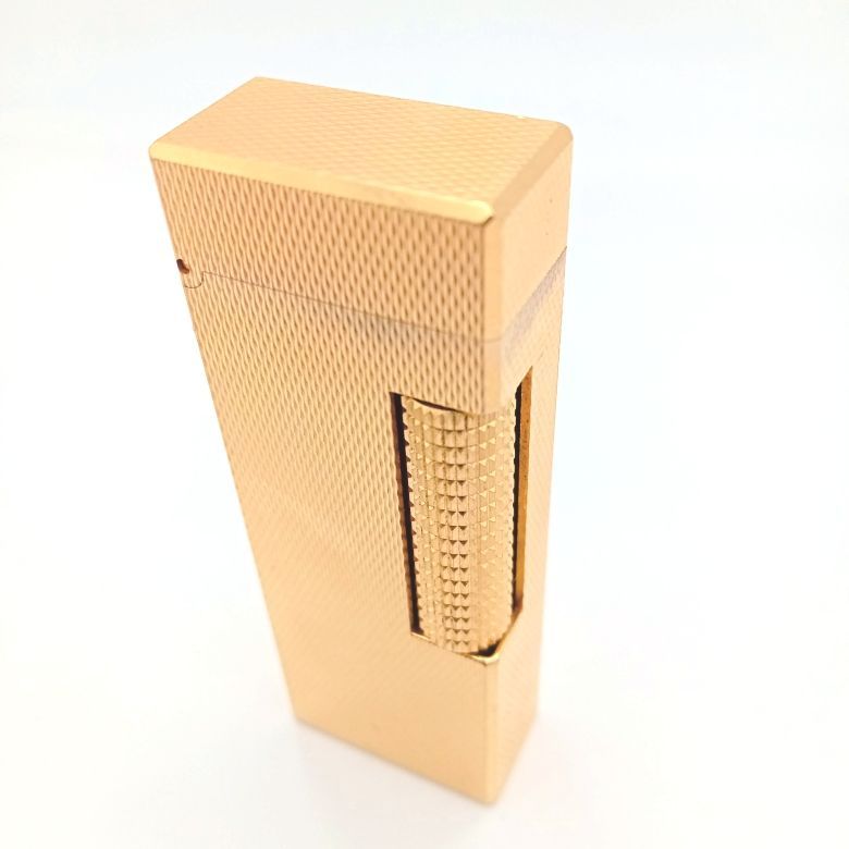 dunhill ダンヒル ガスライター ゴールドカラー スイス製 MADE IN