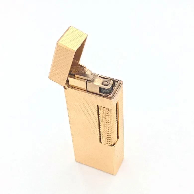 dunhill ダンヒル ガスライター ゴールドカラー スイス製 MADE IN