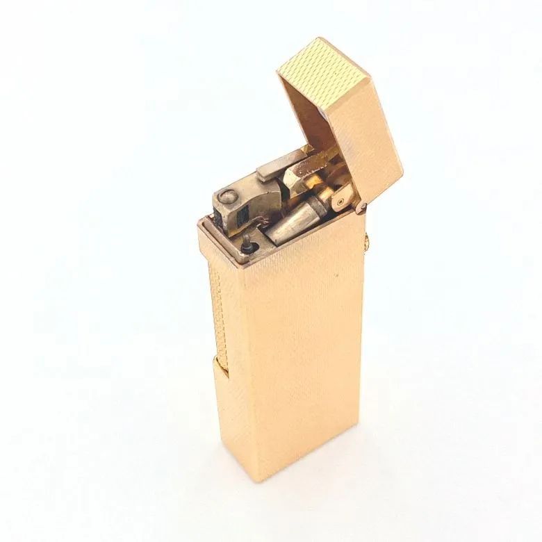 dunhill ダンヒル ガスライター ゴールドカラー スイス製 MADE IN