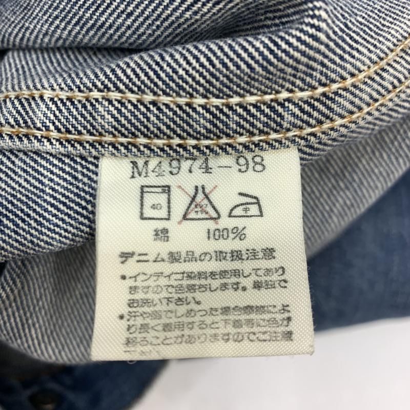 中古】80s Wrangler USA製 ウエスタンデニムジャケット 40 ラングラー