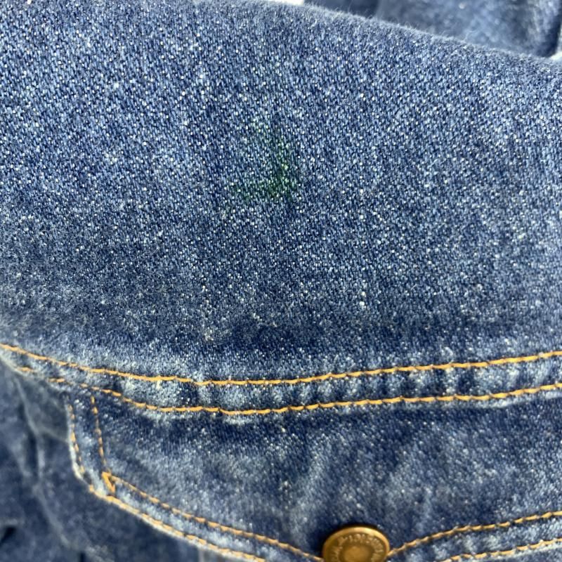中古】80s Wrangler USA製 ウエスタンデニムジャケット 40 ラングラー