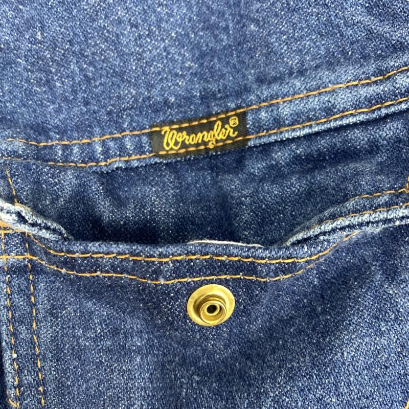 中古】80s Wrangler USA製 ウエスタンデニムジャケット 40 ラングラー