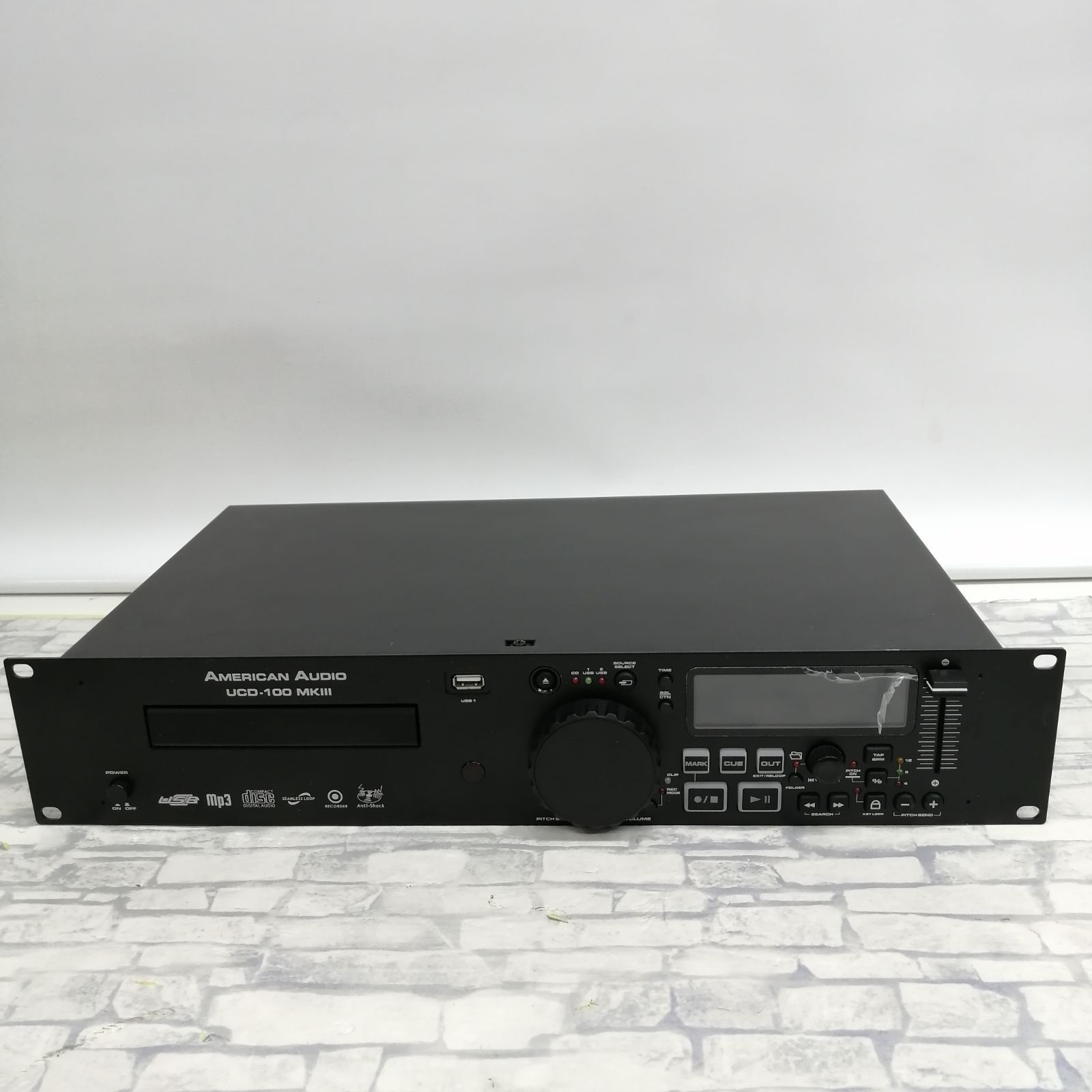 動作品】American Audio CDプレイヤー UCD-100 MKⅢ M1880-hkt5y