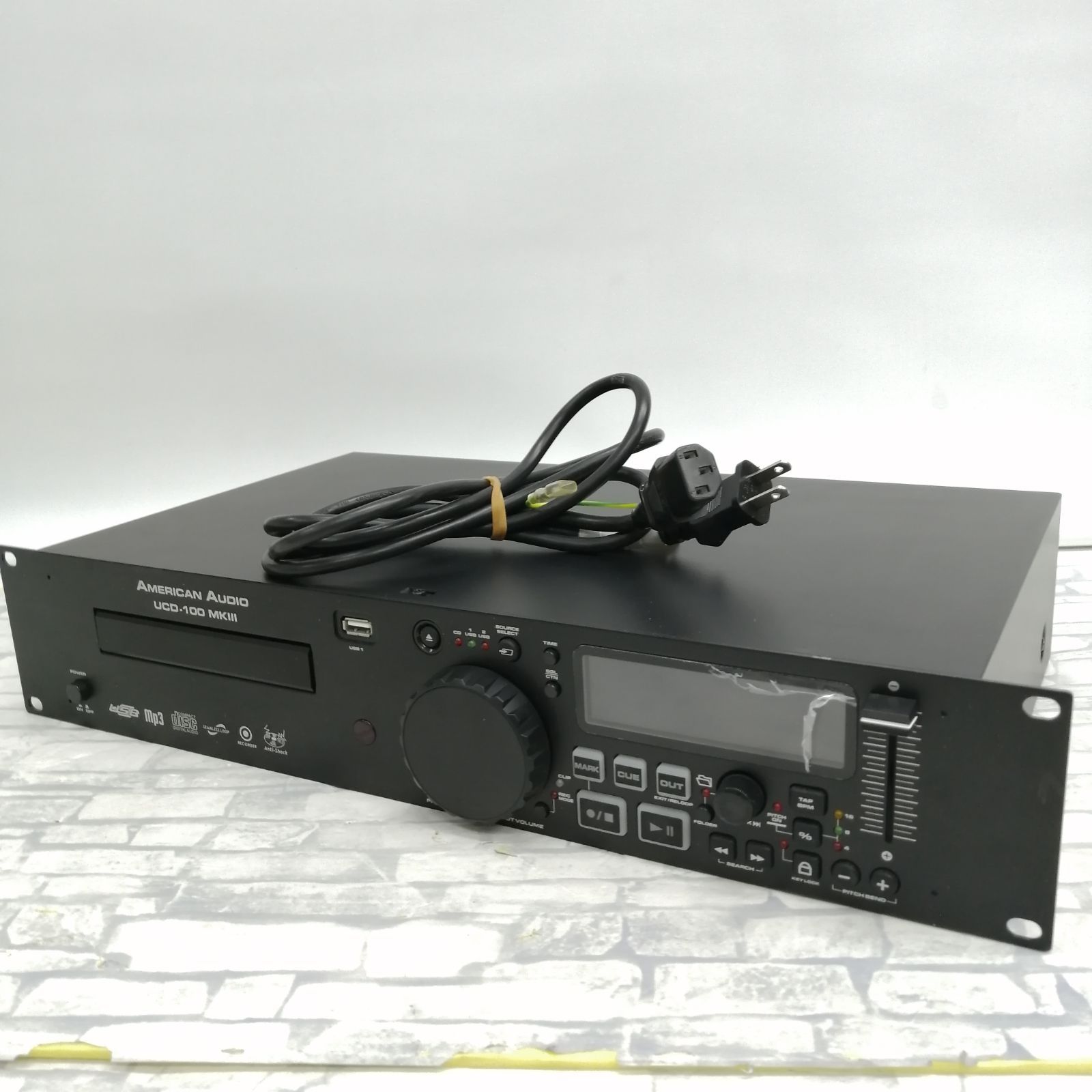 動作品】American Audio CDプレイヤー UCD-100 MKⅢ M1880-hkt5y