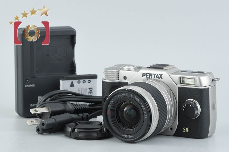 PENTAX Q7 Wズームキット SILVER PENTAX ミラーレス一眼 Q7 ダブル 