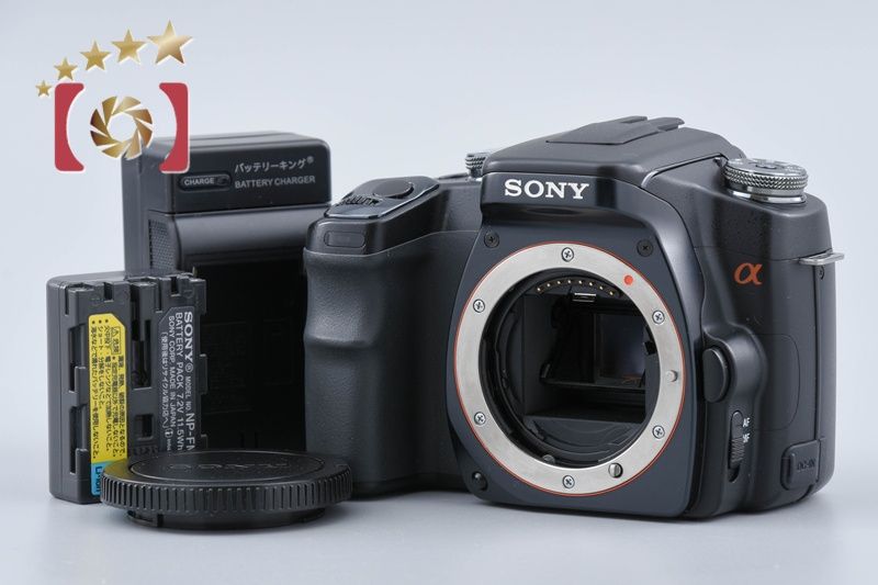 SONY ソニー α100 DSLR-A100 ブラック デジタル一眼レフカメラ 【公式 