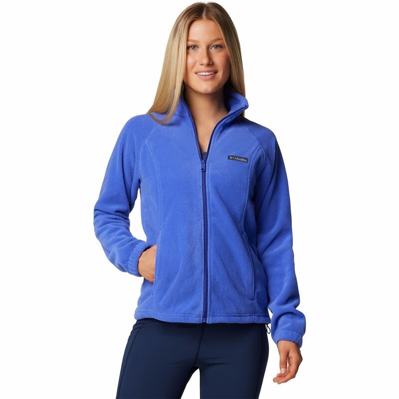 コロンビア レディース アウター ジャケット・ブルゾン フリース Womens Columbia Benton Springs ZipFront Fleece Jacket Clematis Blue ブルー