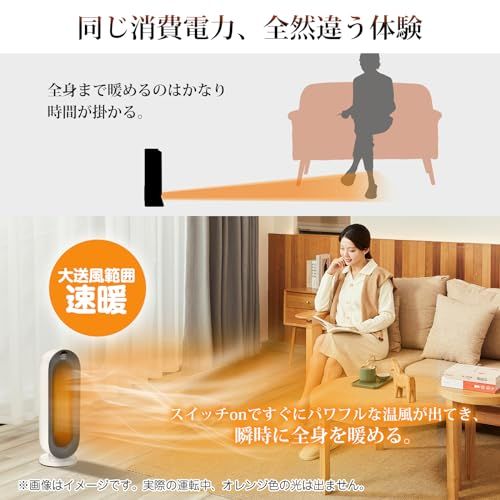 セラミックヒーター【ECO知能恒温 節電対策】セラミックファンヒーター 2025冬新型』 セラミックヒーター 【ECO知能恒温 節電対策