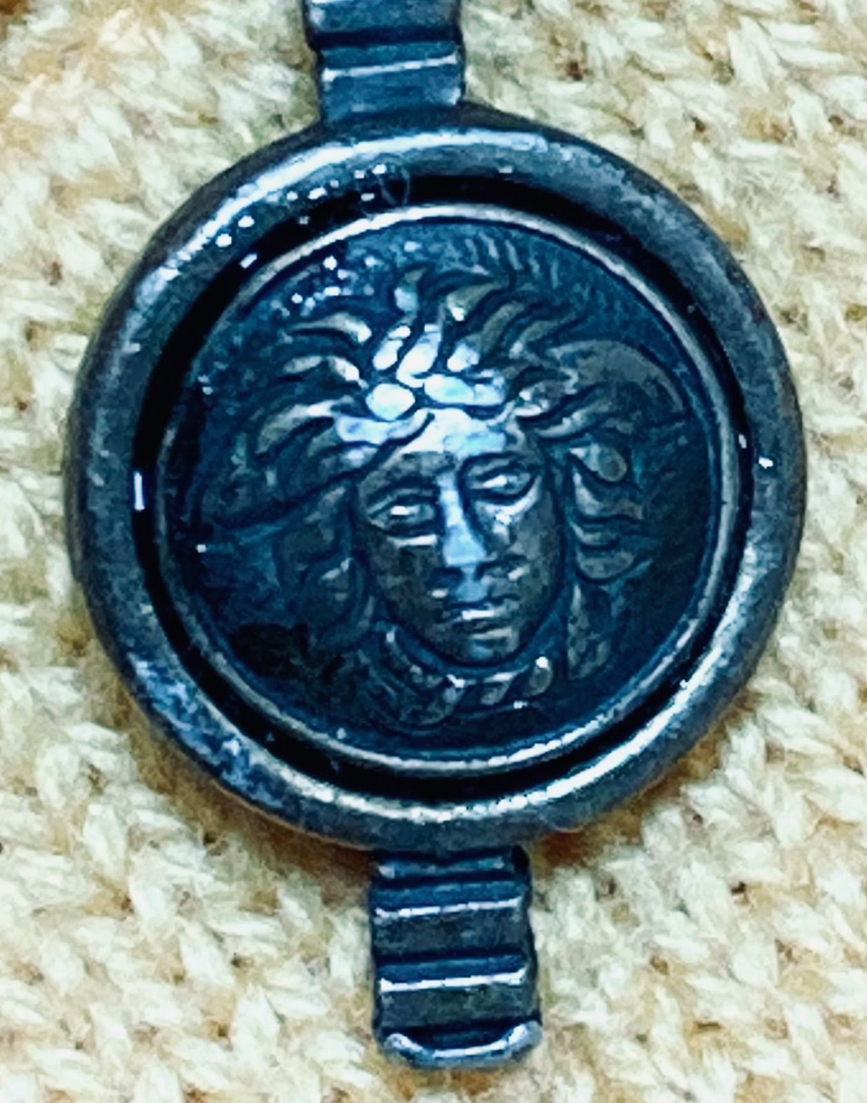 □極美品□80's後半〜90'sヴェルサーチ本人期□GIANNI VERSACE