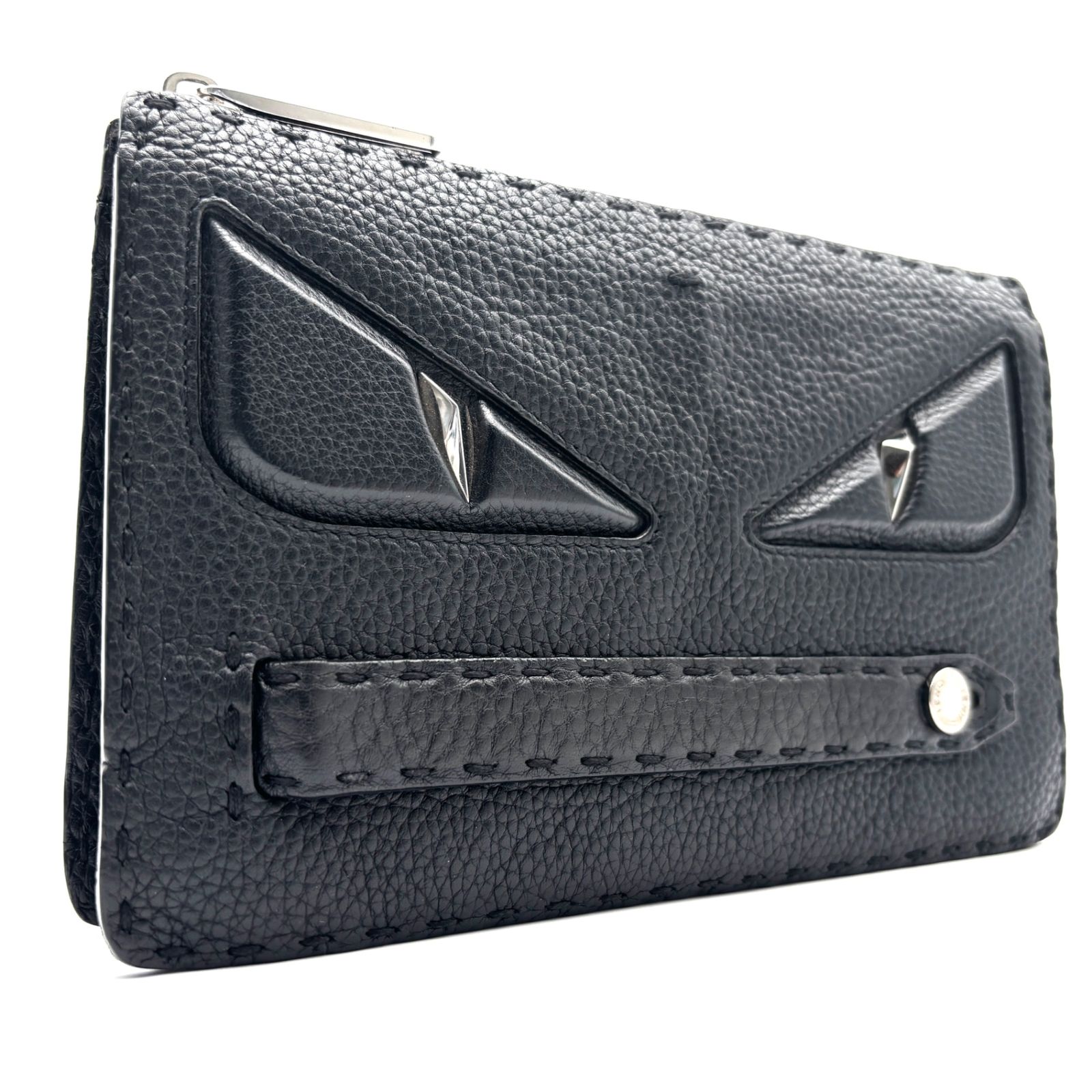 美品 FENDI フェンディ セレリア モンスター クラッチバッグ セカンド