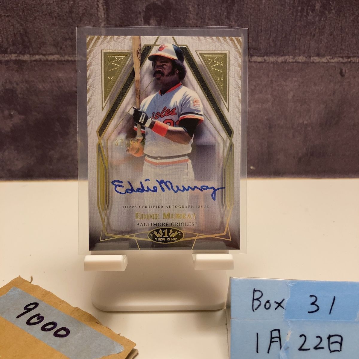 topps 2022 tier one 直筆サインカード auto 直書き yordan alvarez