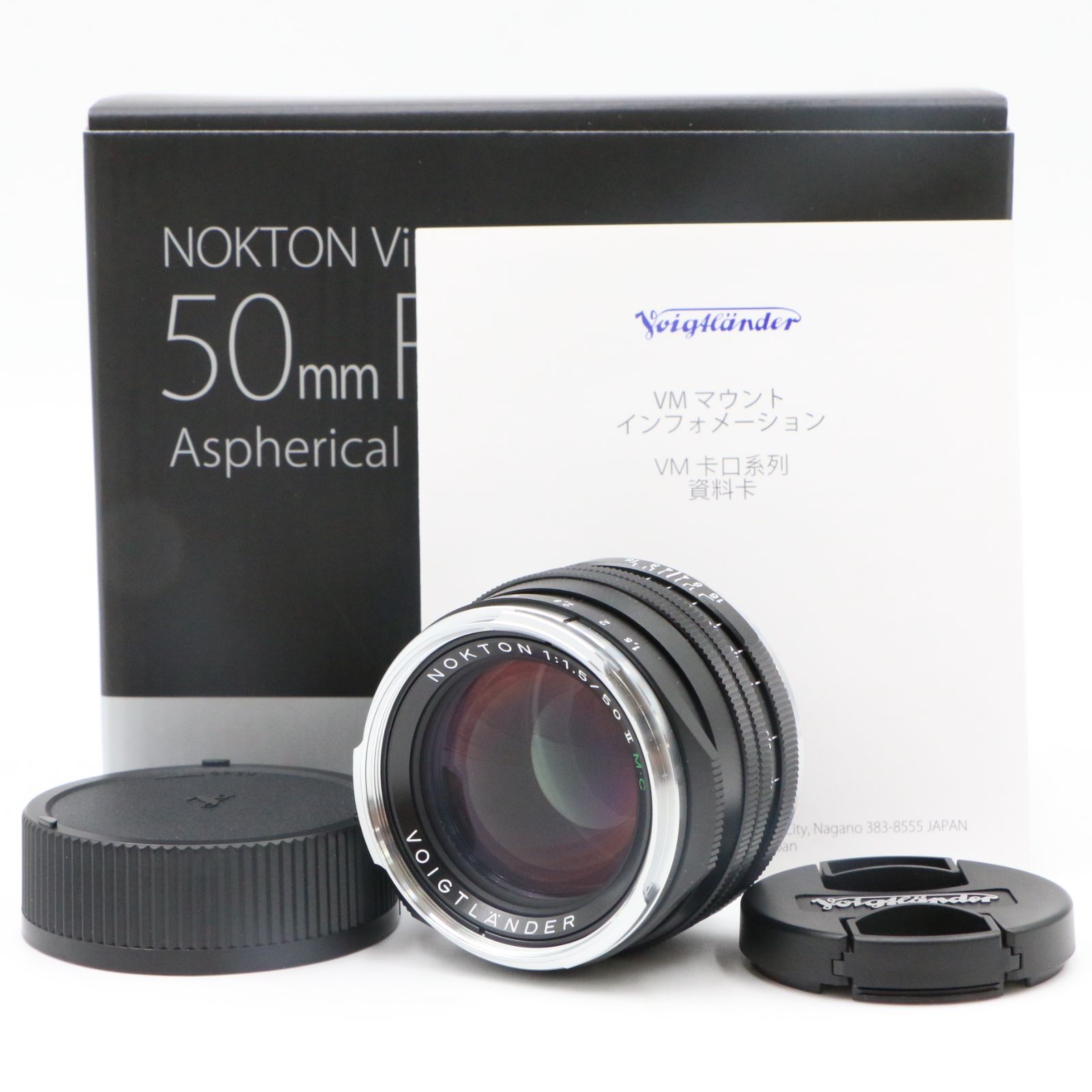 ほぼ新品】Voigtlander フォクトレンダー Nokton Vintage Line 50mm F1 