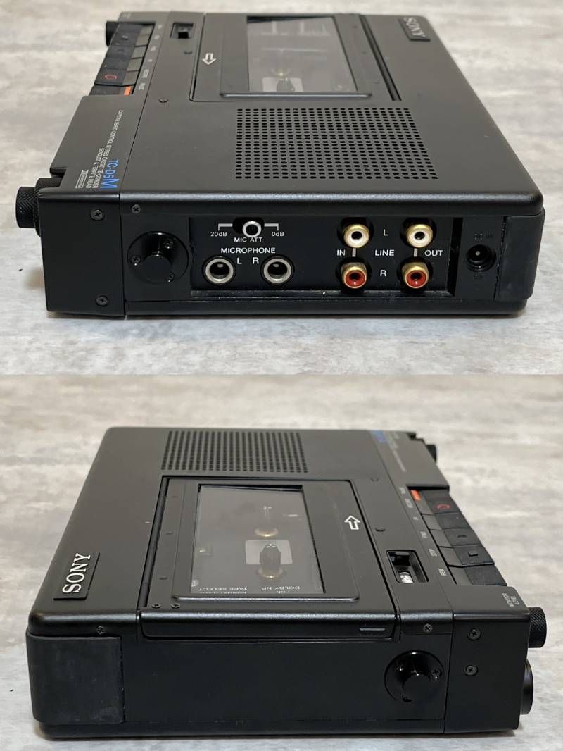 SONY デンスケ カセットデンスケ TC-D5M カセットレコーダー 当時物 音