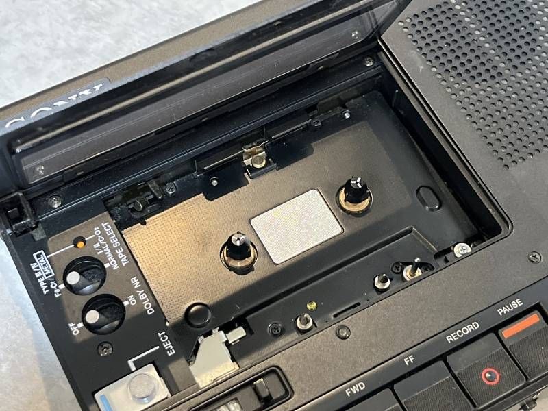 SONY デンスケ カセットデンスケ TC-D5M カセットレコーダー 当時物 音
