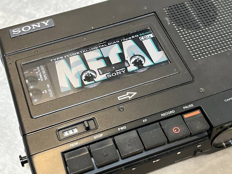 SONY デンスケ カセットデンスケ TC-D5M カセットレコーダー 当時物 音